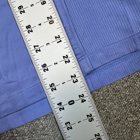 Peter Millar Women's Periwinkle Purple Long Sleeve Golf Collar Polo Shirt Small - Picture 4 of 5